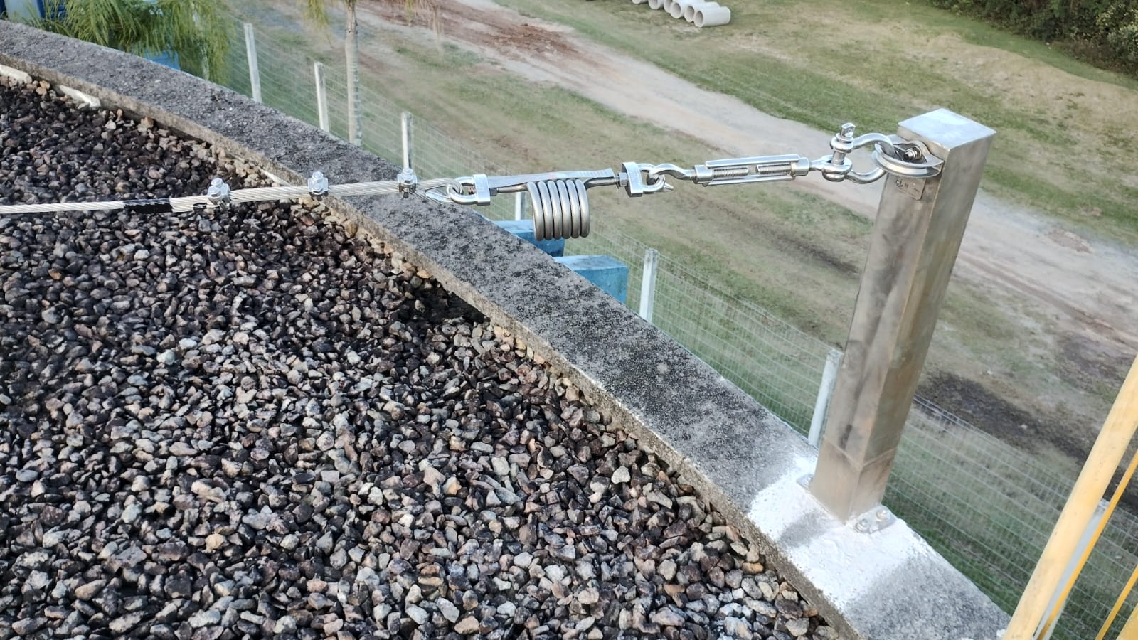 Linha de vida horizontal